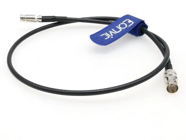 Alt view image 2 of 5 - High-Density Micro HD-BNC Male to Standard BNC Female HD-SDI Cable for Blackmagic Design Blackmagic BMCC/BMPCC Video Assist (60CM)
