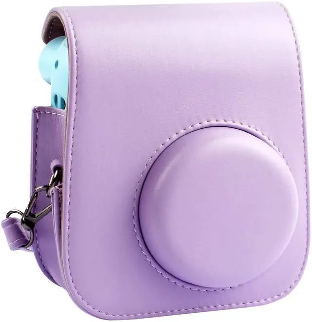 Alt view image 3 of 3 - Instax Mini 12 Instant Camera + Pro Design Protective Case & Magnetic Lucite Frames, 20 Sheets (Lilac Purple)