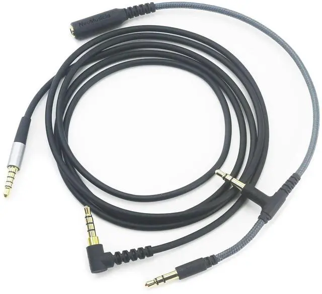 Main image of Replacement Audio Cable 3.5mm 5 Pole Male Compatible with SteelSeries Arctis Nova 1, 1X, Pro, 7, 7X, 1P Gaming Headset 1.3meters/4.3feet