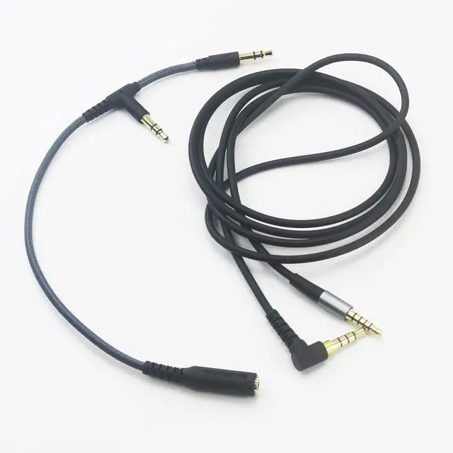Alt view image 6 of 6 - Replacement Audio Cable 3.5mm 5 Pole Male Compatible with SteelSeries Arctis Nova 1, 1X, Pro, 7, 7X, 1P Gaming Headset 1.3meters/4.3feet