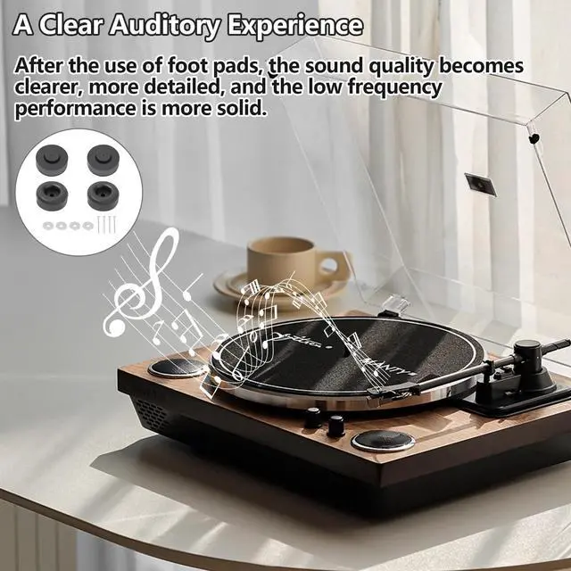 Alt view image 6 of 6 - Turntable Fits for Pioneer SORBOTHANE PL-560, 540, 518, 516, 514, 512