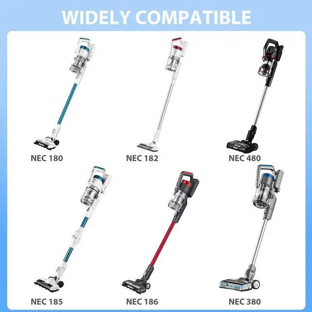 Alt view image 2 of 6 - MC2805A Charger Power Cord Compatible with Eureka P0801 RapidClean Pro Stylus Lightweight Cordless Vacuum Cleaner NEC180 NEC182 NEC185 NEC186 NEC480 Eureka Vacuum MC2805A AC Adapter
