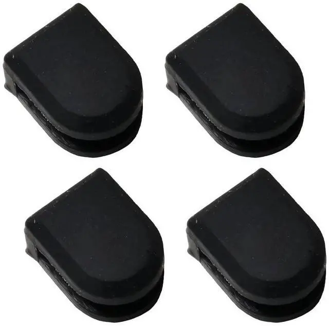 Main image of 4Pcs Rubber Bumper Compatible with Audio Technica AT-LP120 AT LP120 ATLP120 Dust Cover Lid Shock Absorber
