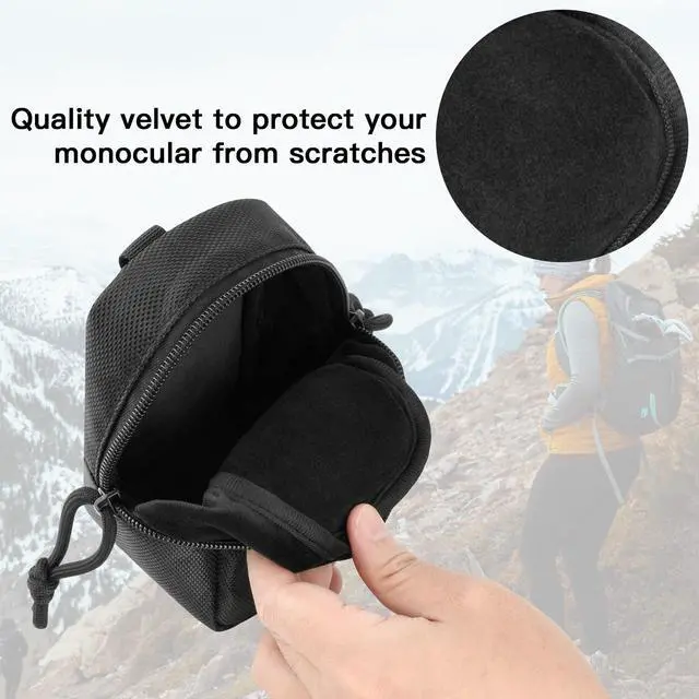 Alt view image 6 of 6 - Monocular Telescope Case Compatible with Vortex Optics Solo Monocular 8x36 &10x36, Portable Travel Protective Carrying Storage Bag for Hunting Camping Hiking, Case Only