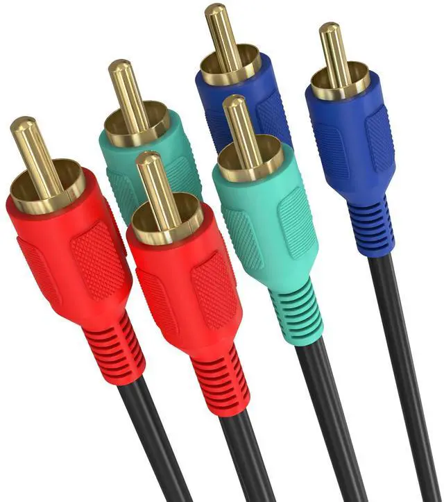 Main image of 3-RCA Male to 3RCA Male RGB Component Video Cable For HDTV - 25 Feet