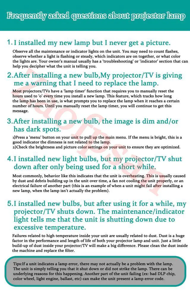 Alt view image 6 of 6 - 915B455011 Replacement TV Lamp for Mitsubishi WD-73C11 WD-73CA1 WD-73640 WD-73740 WD-73840 WD-82740 WD-82840 WD-82940 TV Bulb with Housing