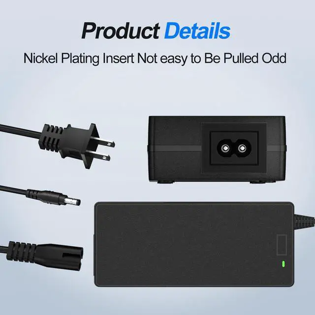 Alt view image 5 of 6 - Audio 48V 5A Power Adapter Supply for Fosi Home Audio Bluetooth Stereo Receiver Amplifier Mini Hi-Fi Class D Integrated Amp