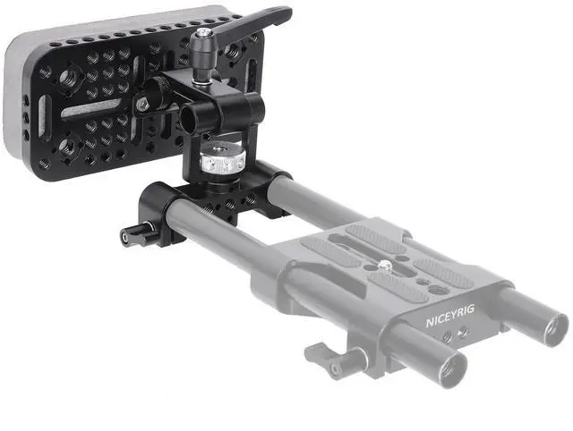 Main image of Camera Chest Pad Mount for 15mm DSLR Handheld Steady Shooting-619 | with Mounting Cheese Plate, Adjustable Magic Arm, 15mm Rod Clamp