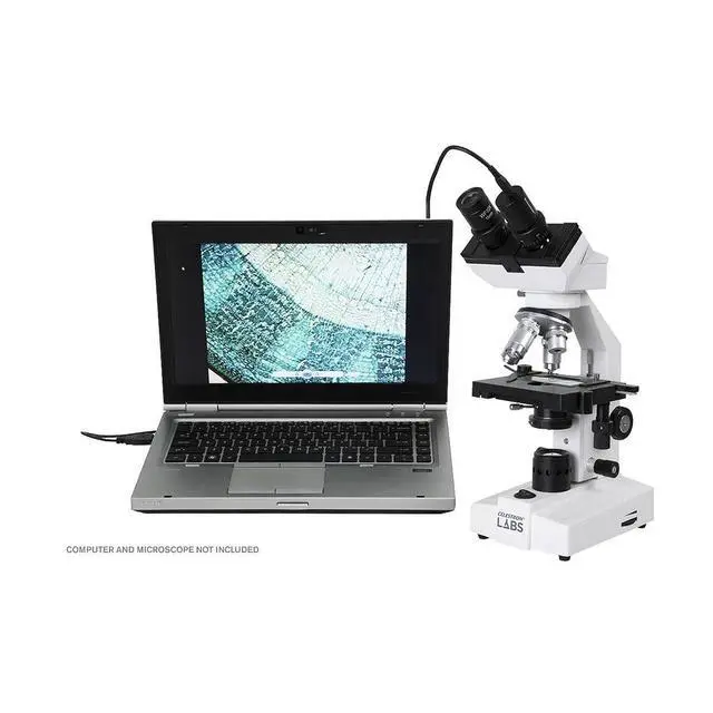 Alt view image 4 of 4 - 2MP Digital Microscope Imager for Classroom Imaging | Convert Your Microscope to Digital, Capture Photos & Video, Fits Most Microscopes, USB Powered, Great for Education