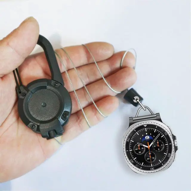 Alt view image 5 of 6 - Nurse Watch Fob for Samsung Galaxy Watch 9/8 40/44mm Doctors Band | Nurse Doctors Healthcare Paramedics Replacement Straps for Samsung Galaxy Watch 8/9 40/44mm,8 Classic 46mm Necklace Keychain