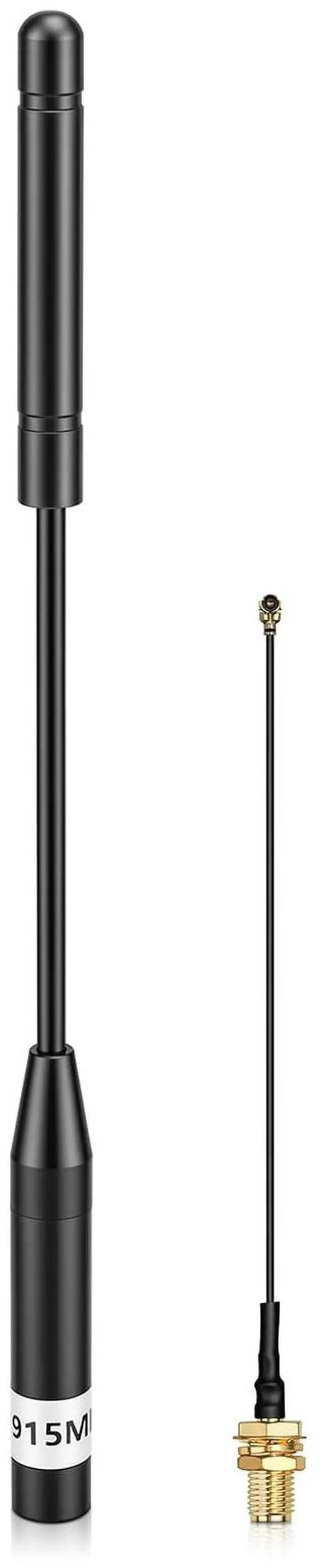Main image of 915MHz LoRa Antenna, Whip Antenna 20cm, Meshtastic 10dBi Gain, Black | 915MHz LoRa Antenna,10dBi Gain,SMA Male Omni Antenna,Long Range,whip antenna,Metal Emitter Design