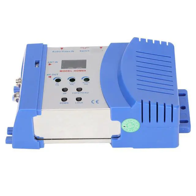 Alt view image 6 of 6 - HDMI to RF Modulator, HD Modulator PAL NTSC Format HD Multimedia Interface AV to RF Coaxial Converter for Home TV 90240V (US Plug), x62eqs8hf7-11
