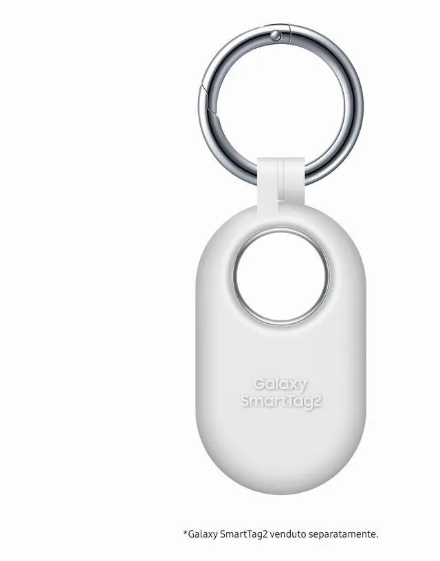 Main image of Galaxy Official Silicone Case for SmartTag2, White