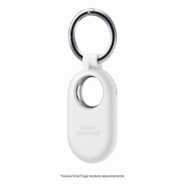 Alt view image 2 of 3 - Galaxy Official Silicone Case for SmartTag2, White
