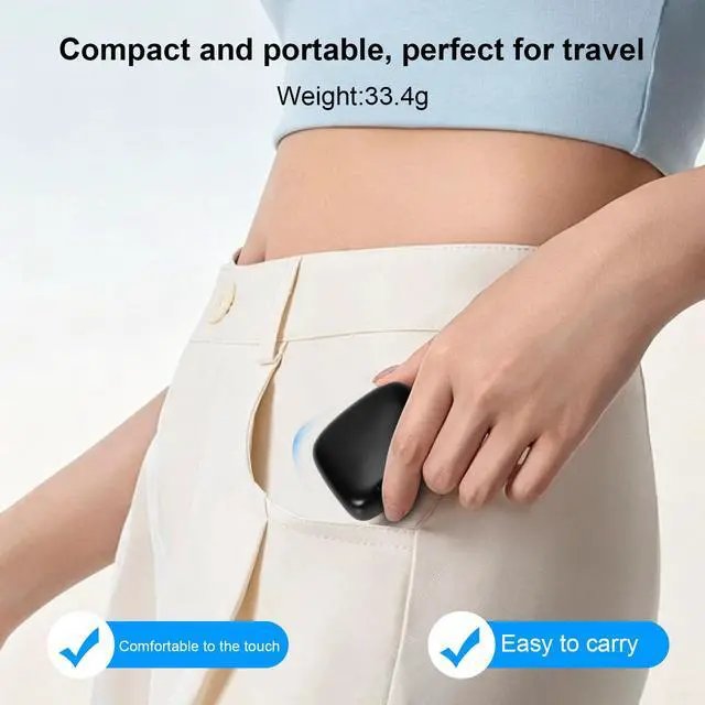 Alt view image 6 of 6 - Portable Wearable Charger for Ray-Ban Meta Gen 1 & Gen 2, Wayfarer, Skyler, Headliner, Oakley Meta HSTN, Fast Charging Extended Power Bank for Meta Glasses Accessories, Up to 3.8 Full Charges