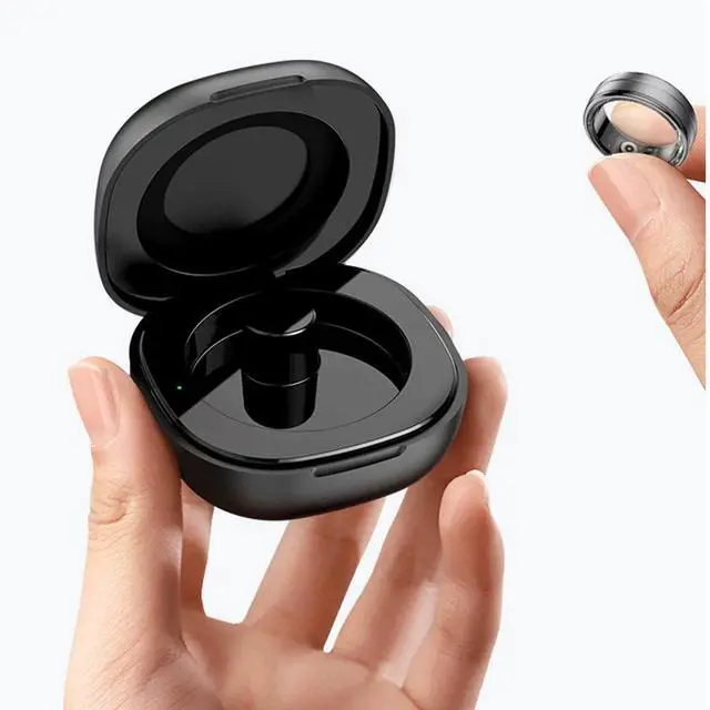 Alt view image 2 of 6 - Compatible for Herz P1 Smart Ring Rapid Charging Case, Magnetic Smart Ring Charging Case Charging Box Small Portable Charger for Smart Rings(Magnetic Case. Not Wireless Charging!)