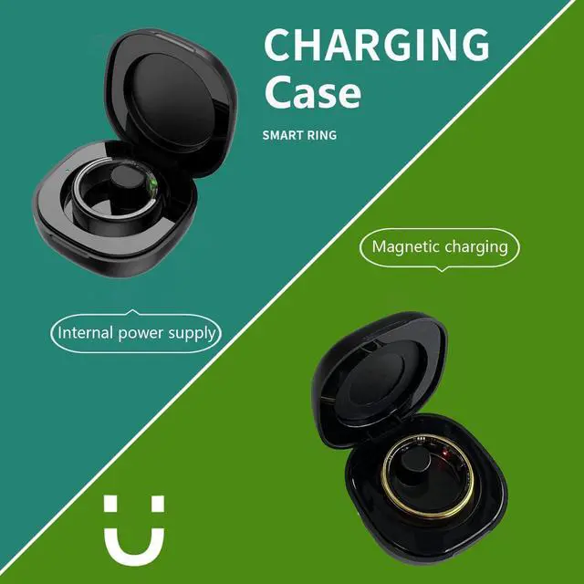 Alt view image 5 of 6 - Compatible for Herz P1 Smart Ring Rapid Charging Case, Magnetic Smart Ring Charging Case Charging Box Small Portable Charger for Smart Rings(Magnetic Case. Not Wireless Charging!)