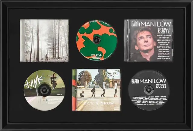 Main image of CD Case,DVD Holder,CD/DVD Display Frame,DVD Album Cover Frames Organizer Shelf,CD Record Frames for The Wall,DVD Signed Record Storage Display Box Home Decor Desktop Applicable to Game, Record,Disc