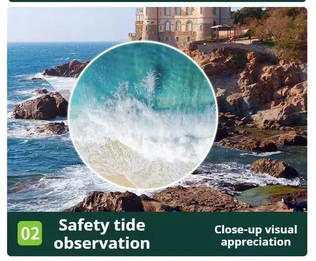 Alt view image 6 of 6 - High Power HD Monocular Telescope - Green
