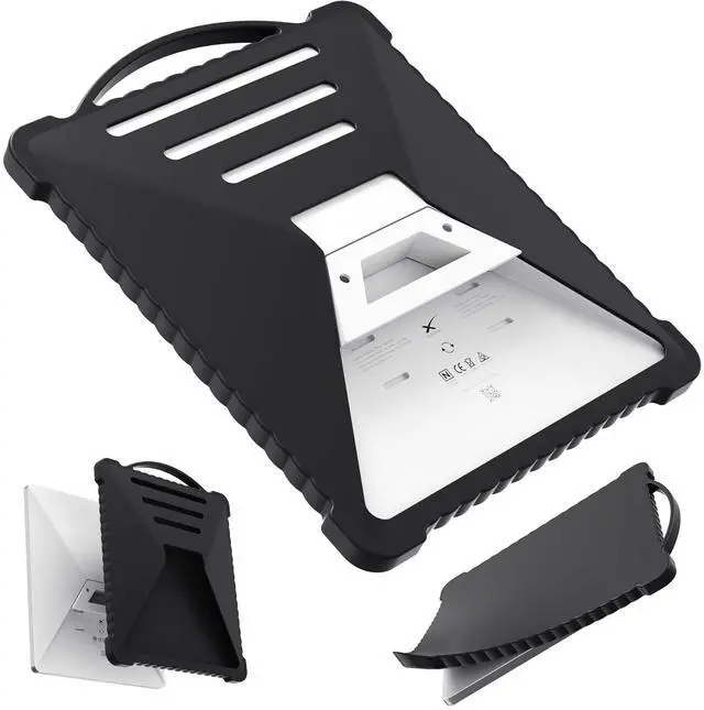 Main image of Starlink Mini Cover Protective Case, Portable Shockproof Starlink Mini Accessories Silicone Protection Satellite Dish Gift Gear. Black