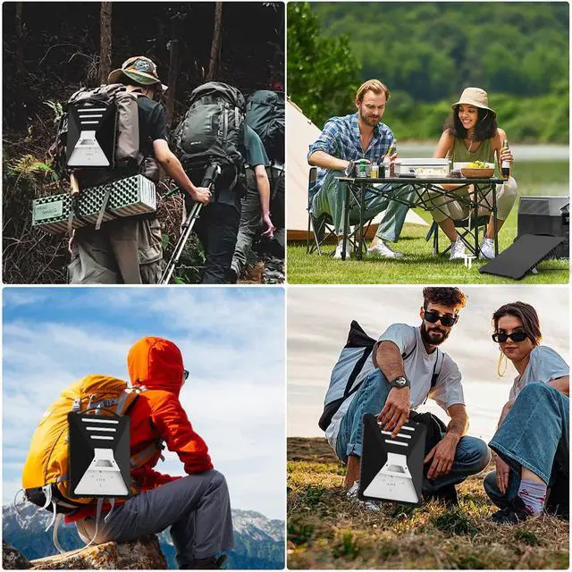 Alt view image 6 of 6 - Starlink Mini Cover Protective Case, Portable Shockproof Starlink Mini Accessories Silicone Protection Satellite Dish Gift Gear. Black
