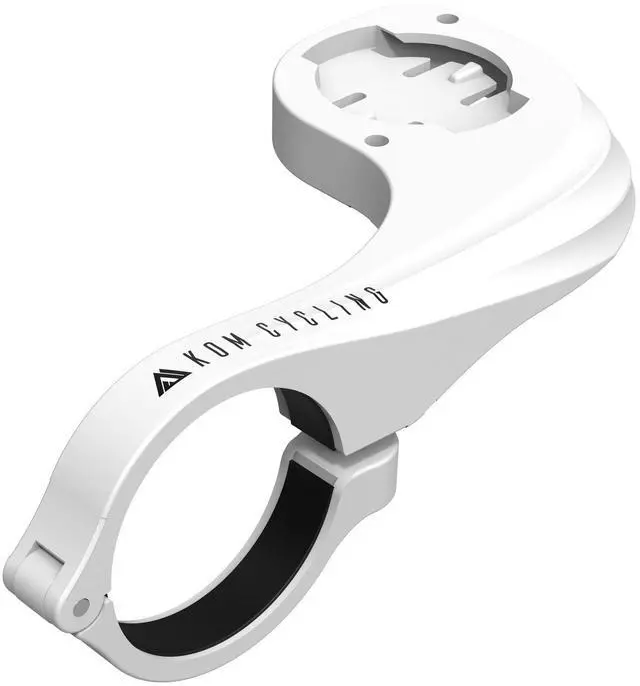 Main image of Wahoo Elemnt Mount Compatible with Multiple Wahoo Computers Including The Wahoo Elemnt Bolt, Elemnt Roam, Elemnt Mini, and Elemnt - Multiple Colors 24g Out Front Computer Mount White | Wahoo & Handleb