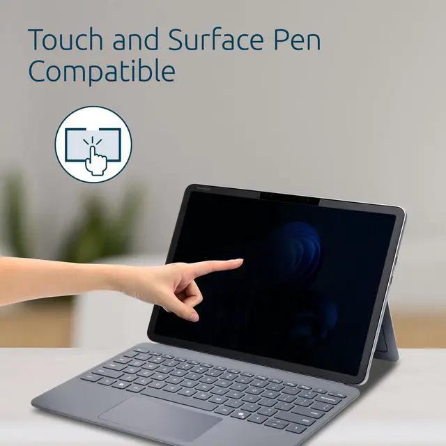 Alt view image 5 of 6 - Magnetic Privacy Screen for Surface Pro 12 inch 2025, MagPro Elite Removable Privacy Filter Screen Protector for Microsoft Surface, Touch Screen and Surface Pen Enabled K51721WW