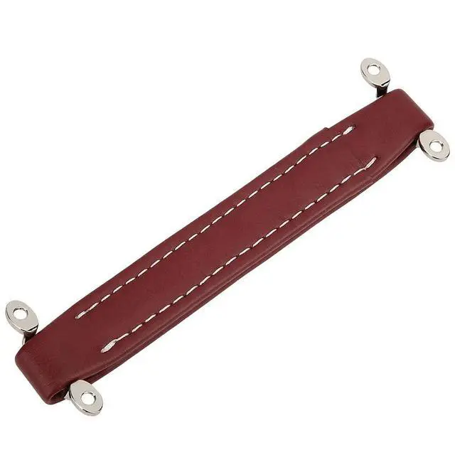 Alt view image 4 of 6 - PU Leather Amplifier Handle, Rough Textured Embossed Guitar Speaker Handle for Guitar Amp