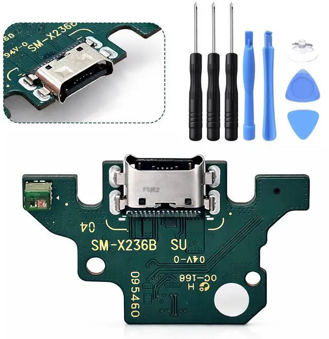 Main image of Tab A11 Plus X236 11.0 USB Charging Port Dock Connector Charger Board Flex Cable Replacement for Samsung Galaxy Tab A11 Plus X236 X230 X236B 11.0" (X236-Blue)
