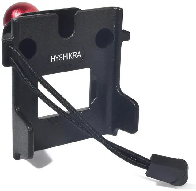 Main image of Walkie-Talkie CB Mic Adapter with 1" Ball Adapter Mount Holder Clamp, Universal Radio Bracket Clip Attachment 25mm Ball Adaptor for BaoFeng Kenwood Yaesu Midland Motorola Quansheng HT