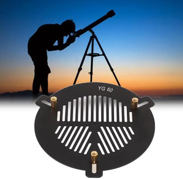 Alt view image 2 of 6 - Bahtinov Mask Focusing Mask for Telescopes, Aluminum Alloy Focus Fishbone Acts for Outer Diameter from 63mm to 89mm Telescopes