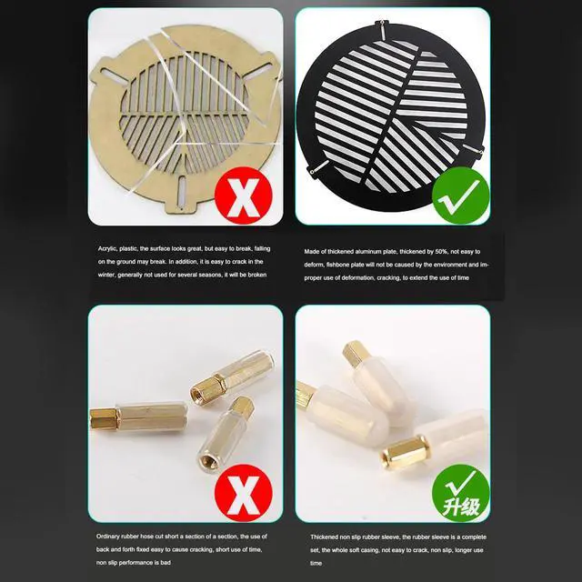 Alt view image 6 of 6 - Bahtinov Mask Focusing Mask for Telescopes, Aluminum Alloy Focus Fishbone Acts for Outer Diameter from 63mm to 89mm Telescopes