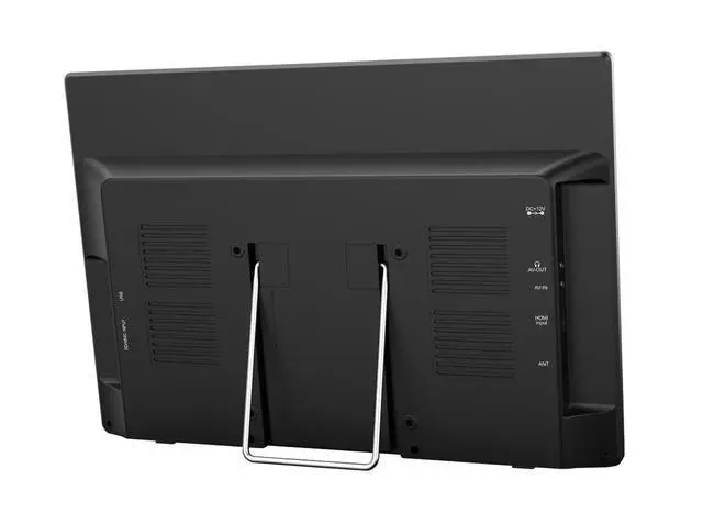 Alt view image 3 of 4 - TM710-14 14" Portable LCD HD TV Television and Monitor HDMI USB SD MMC Built in Speakers AC/DC Built in Stand