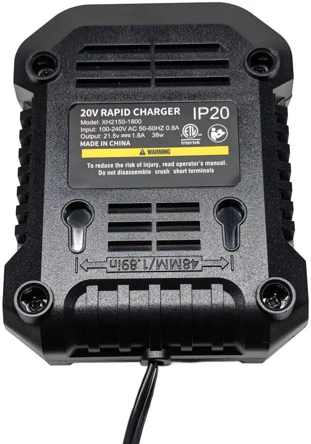 Alt view image 2 of 5 - LAZYBOI OEM 21V Fast Li-Ion Battery Charger for Cordless Leaf Blower, Multi-Protection Safety System, Replacement by