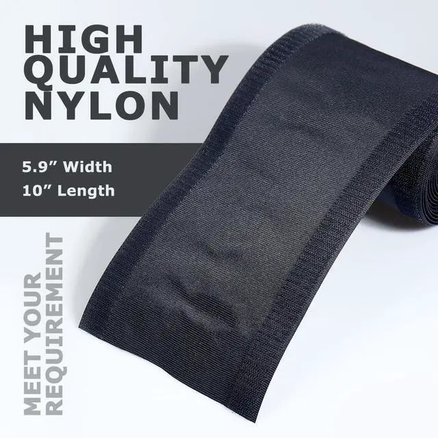 Alt view image 4 of 6 - 6 W X 10L Black Floor Cord Cover for Office Carpet Wire Cover Under Desk Cable Grip Strip Management Hold Cords in Place for Power Cords Audio Cables Coaxial Cable Telephone Line