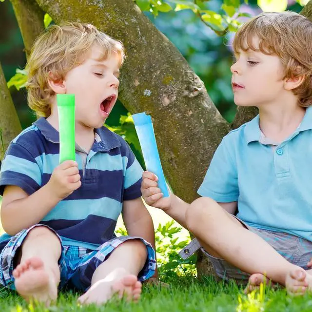 Alt view image 6 of 6 - 300 Disposable Ice Popsicle Mold Bags Comes With A Funnel