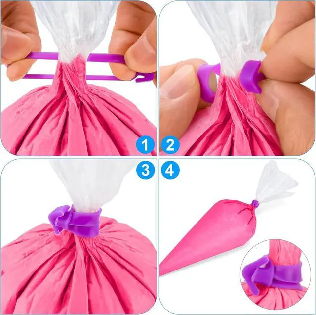 Alt view image 6 of 7 - Piping Bags Set, Pastry Bags, Frosting Bags, Cake Decorating Bags
