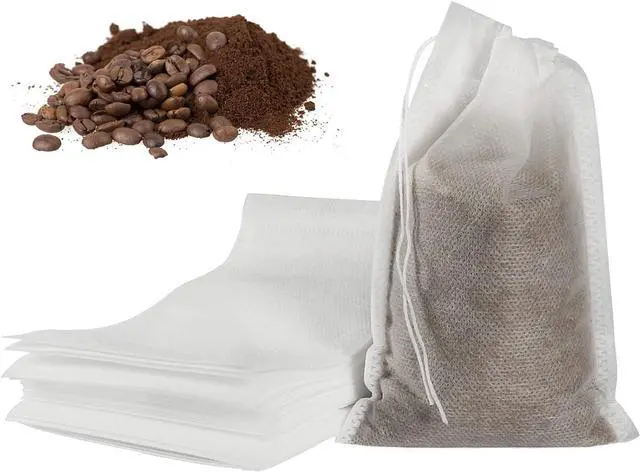 Main image of HRX Package 50pcs Disposable Cold Brew Bags 4x6 in for Home Coffee Brewing