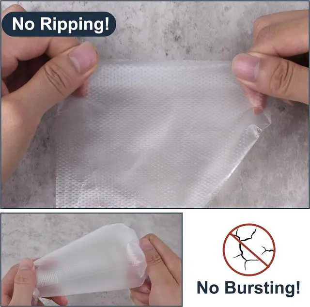 Alt view image 4 of 7 - Engorgio 100 Pcs Disposable Mini Piping Bags 8 inch Pastry Bag Pastry Crimpers Small Piping Bags Disposable Pastry Bags For Cake Macarons Dessert Decorations Cookies Baking Cupcakes (Clear)