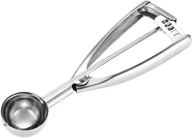 Main image of Fayomir Small Cookie Scoop 1 Tablespoon, Size #60 Cookie Dough Scoop, 1 Tbsp Cookie Scoops for Baking, Selected 18/8 Stainless Steel, for Making Cookies, Melon Ball, Ice Cream
