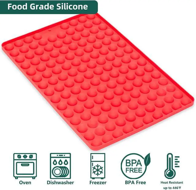 Alt view image 2 of 7 - Mini Round Silicone Molds, 148 Cavities Semi Sphere