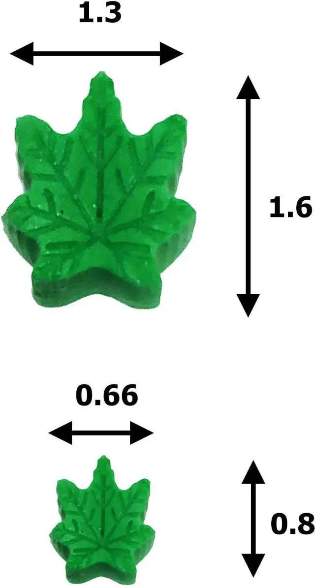 Alt view image 6 of 7 - Set of 2 X Silicone Lollipop Gummy Brownies Hard Candy Edible Leaf Mold Ice Cube Chocolate Soap Candle Tray Party Maker (Brown (2 Pack))
