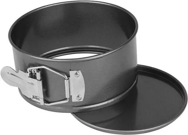 Alt view image 2 of 6 - Cake Pan,5 Inch with Removable Bottom Round Cake Pan,Non-Stick And Leakproof,Carbon Steel Cake Baking Tray