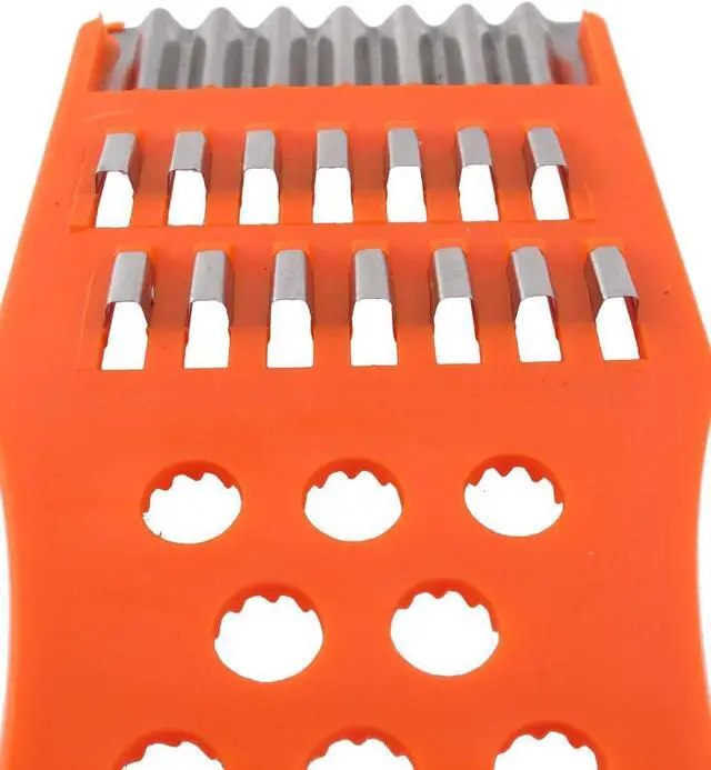 Alt view image 4 of 4 - uxcell Kitchen Multifunction Vegetable Fruit Grater Slicer Peeler 6.7In