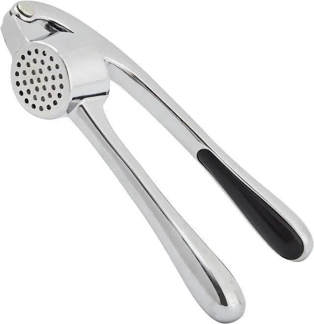 Main image of HiramWare Garlic Press, Premium Rust Proof Kitchen Garlic Mincer Crusher Squeezer with Ergonomic handle, Ginger Crusher with Good Grip, Easy to Clean, Dishwasher Safe