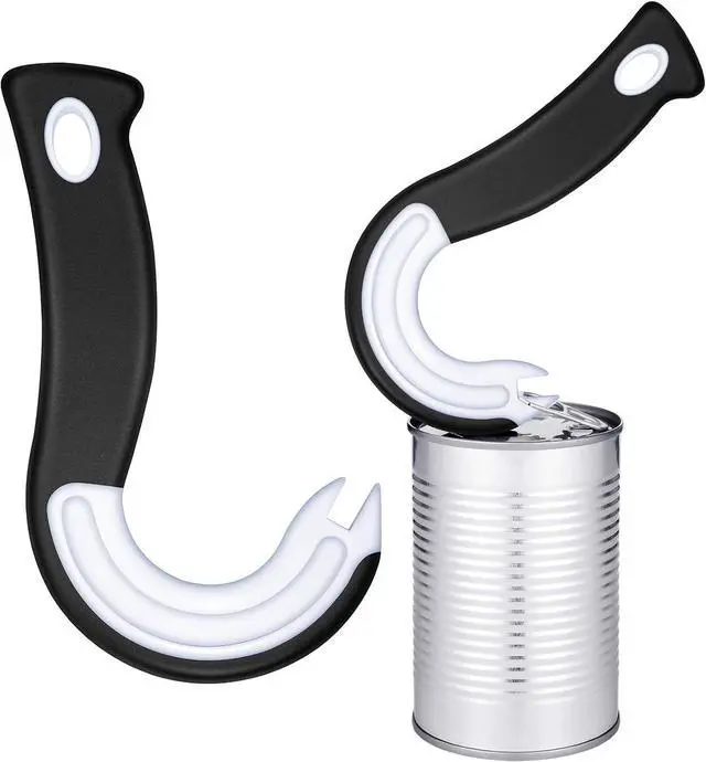 Main image of Mudder 2 Pcs Easy Open Ring Pull Can Opener Manual Tab Opener Helper