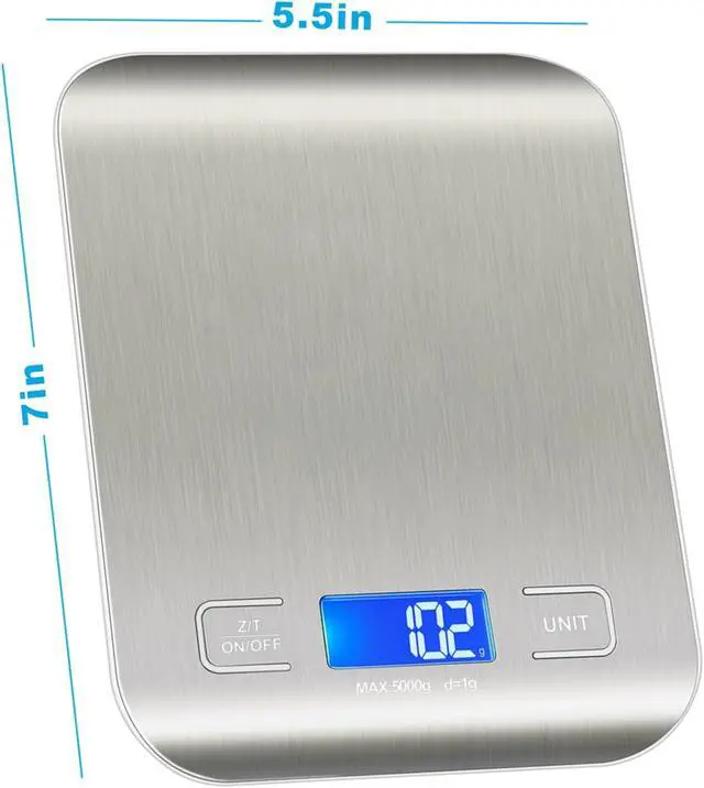 Alt view image 6 of 7 - Food Scale, Kitchen Scale, Weight Scale
