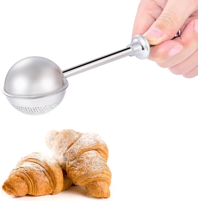 Main image of Flour Baking Sifter, Flour Sieve Bakers Dusting Wand