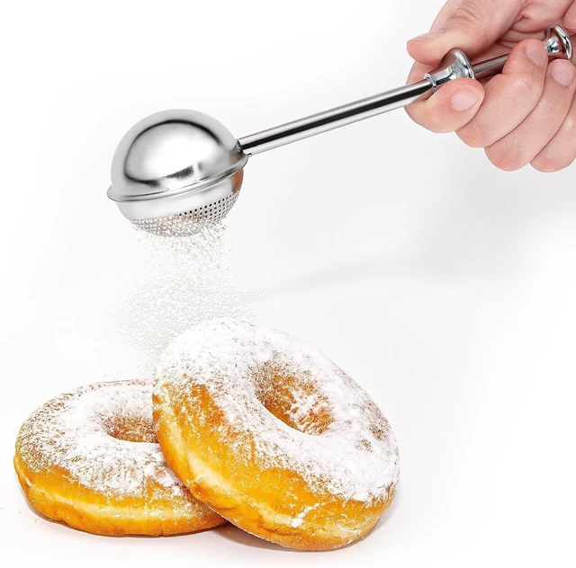 Alt view image 3 of 6 - Flour Baking Sifter, Flour Sieve Bakers Dusting Wand