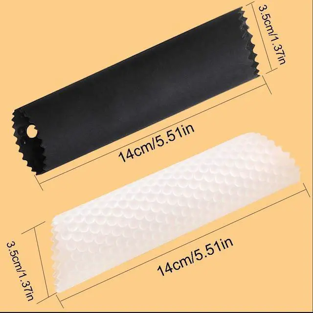 Alt view image 5 of 7 - 2 Set Silicone Garlic Peeler Easy Roller Tube Useful Garlic Odorfree Kitchen Tool (Black,Clear)